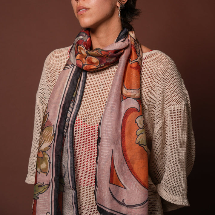 Nectar All-Season Scarf - Heading Prints