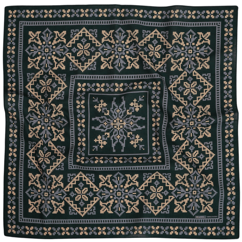 Needlework Bandana - Heading Prints