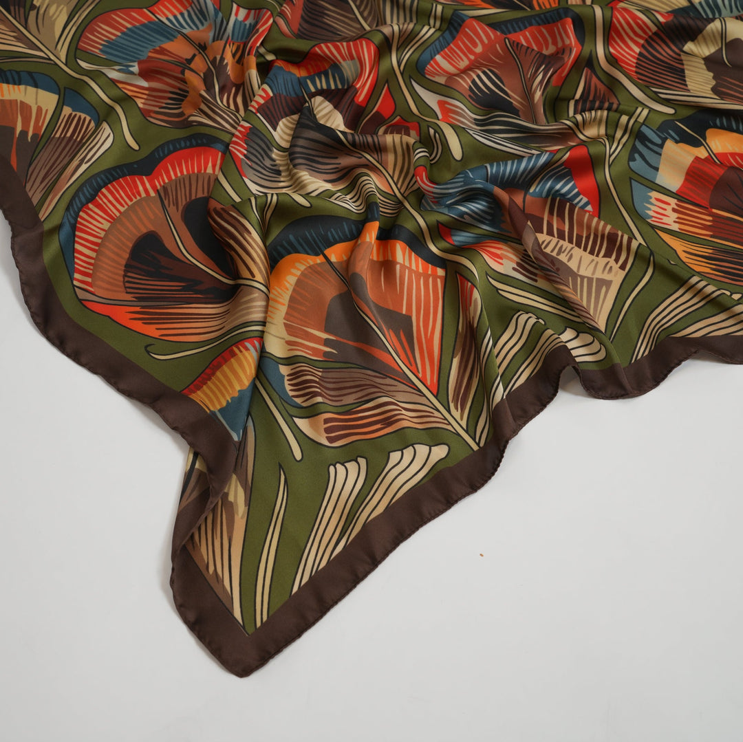 Plumage Silky Scarf