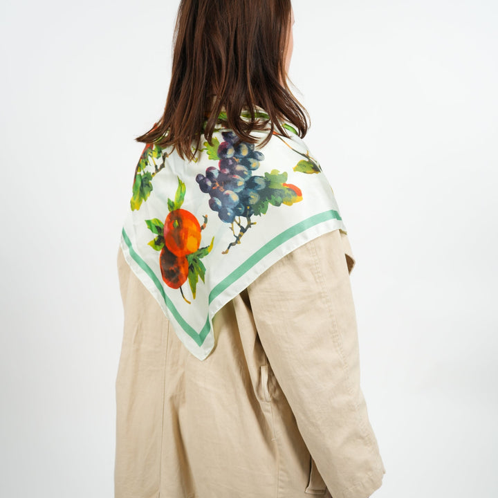 Orchard Silky Scarf - Heading Prints