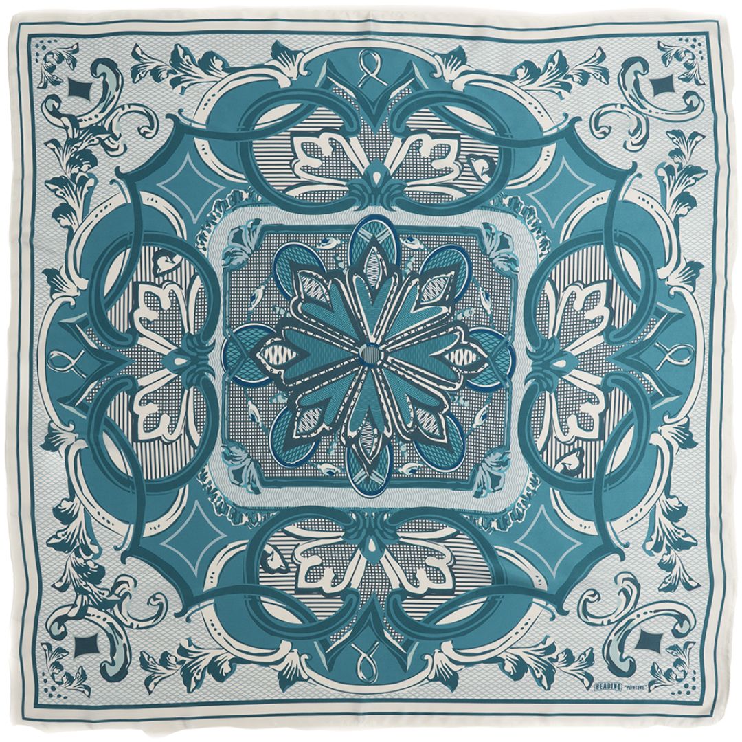 Peinture Silky Scarf - Heading Prints