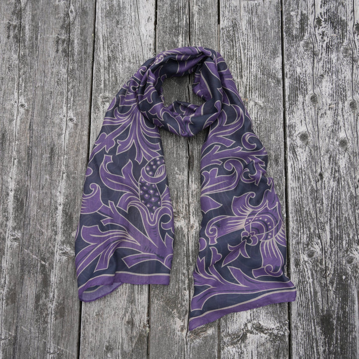 Periwinkle All - Season Scarf - Heading Prints