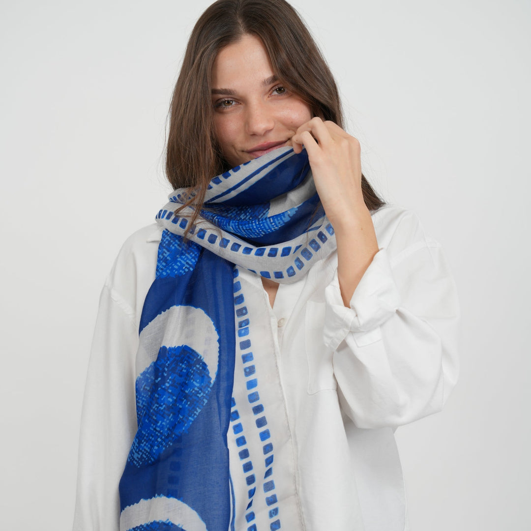 Phases Scarf - Heading Prints