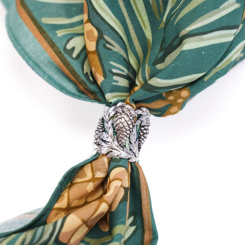 Pinecone Bandana Ring - Heading Prints