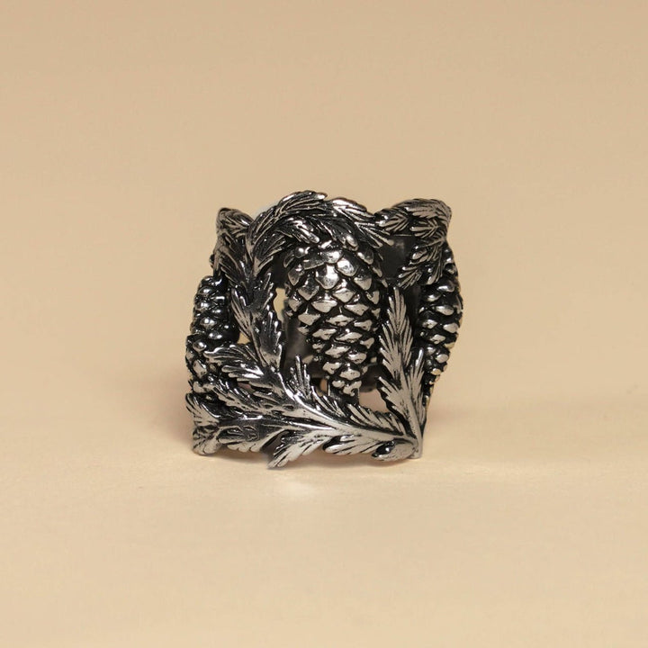 Pinecone Bandana Ring - Heading Prints