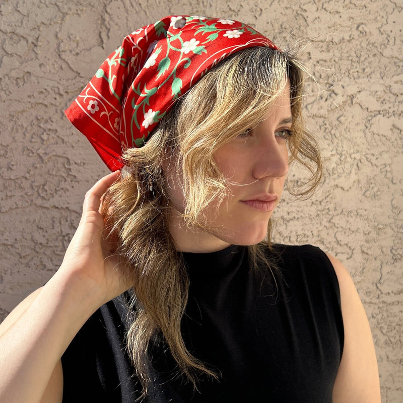 Poetry Silky Scarf - Heading Prints