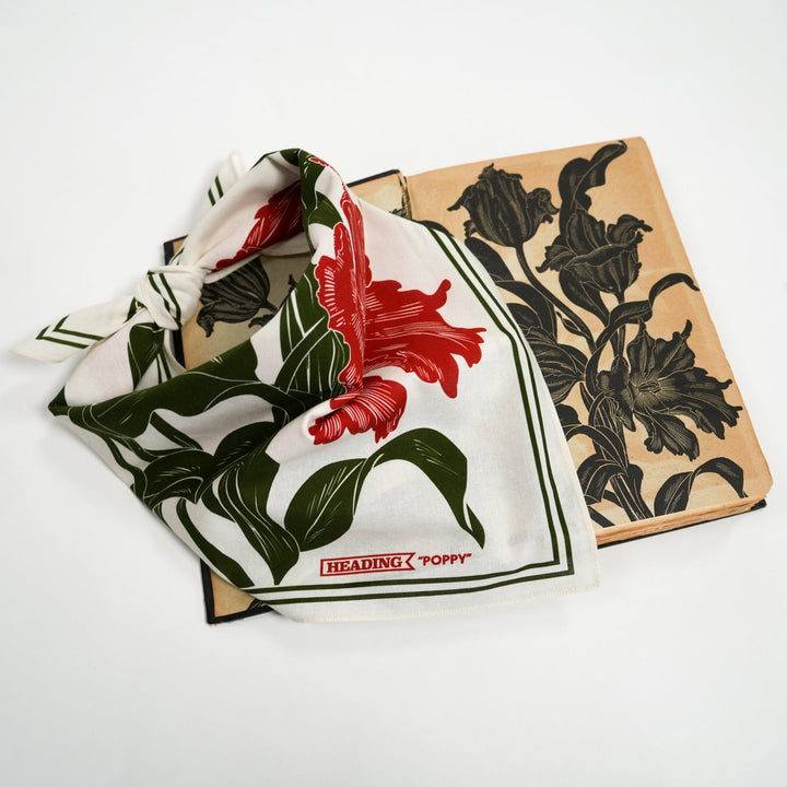 Poppy Bandana - Heading Prints