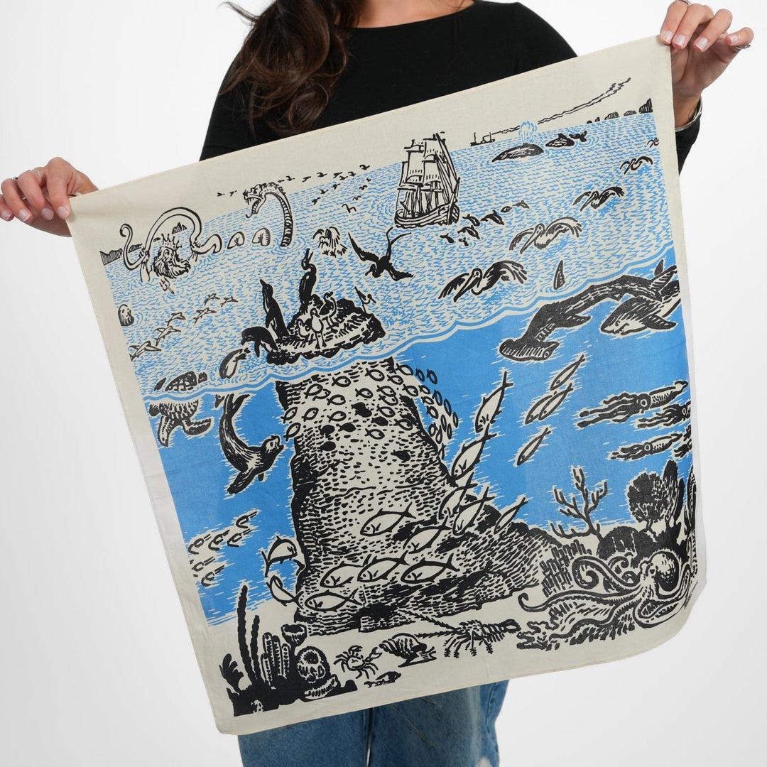 Poseidon Bandana - Heading Prints