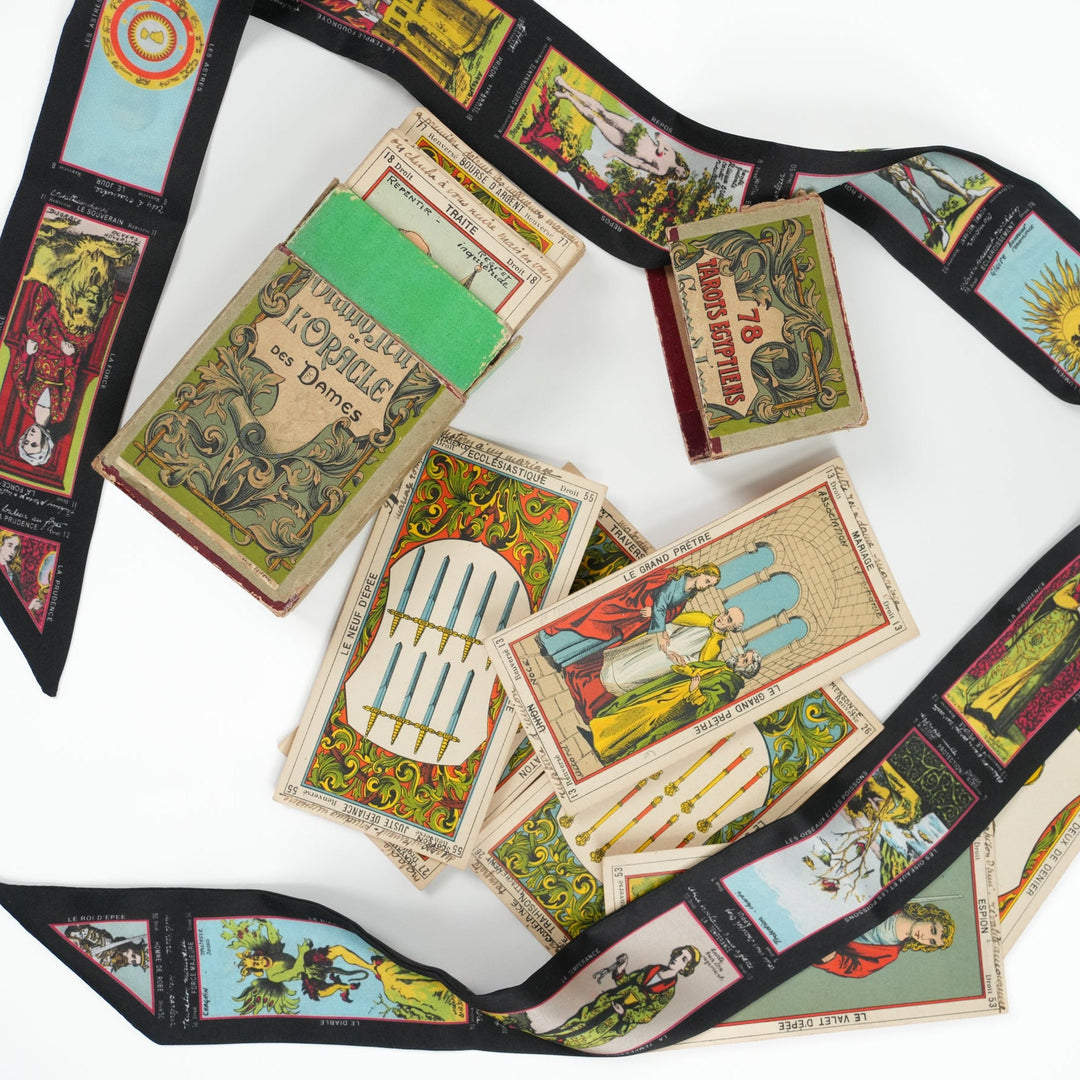 Premonition Skinny Scarf - Heading Prints