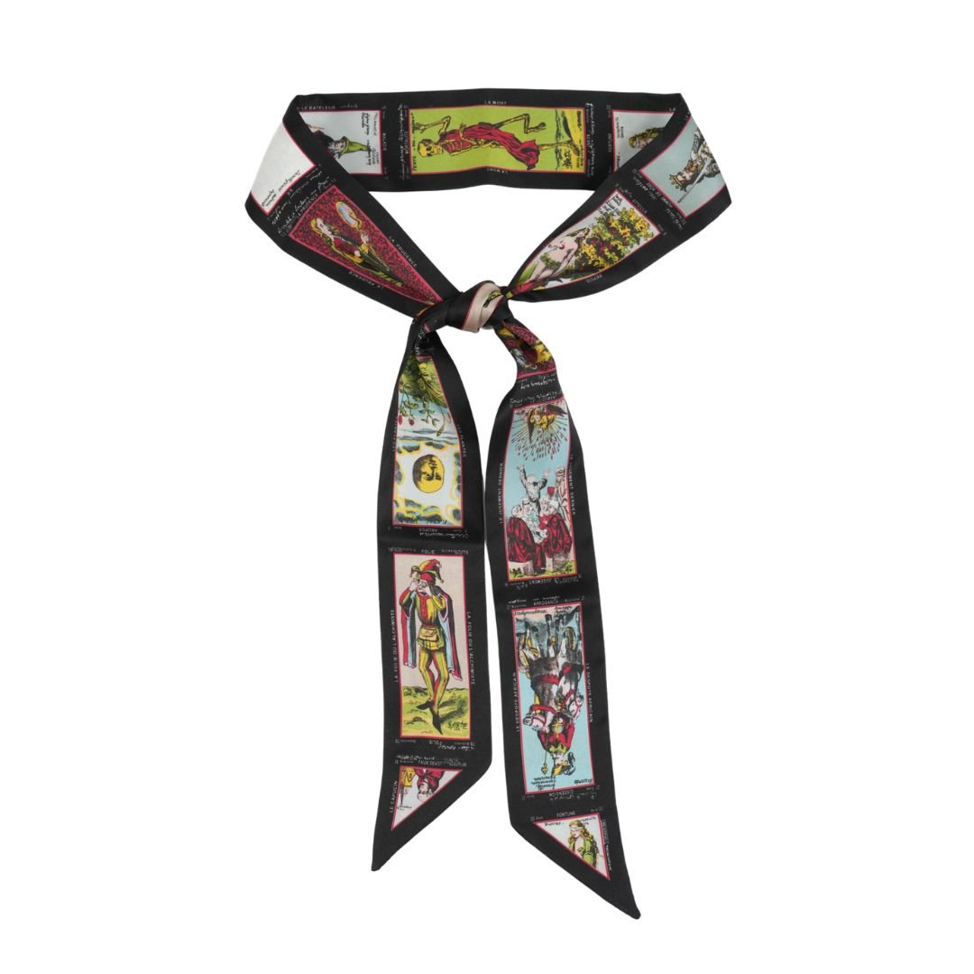 Premonition Skinny Scarf - Heading Prints