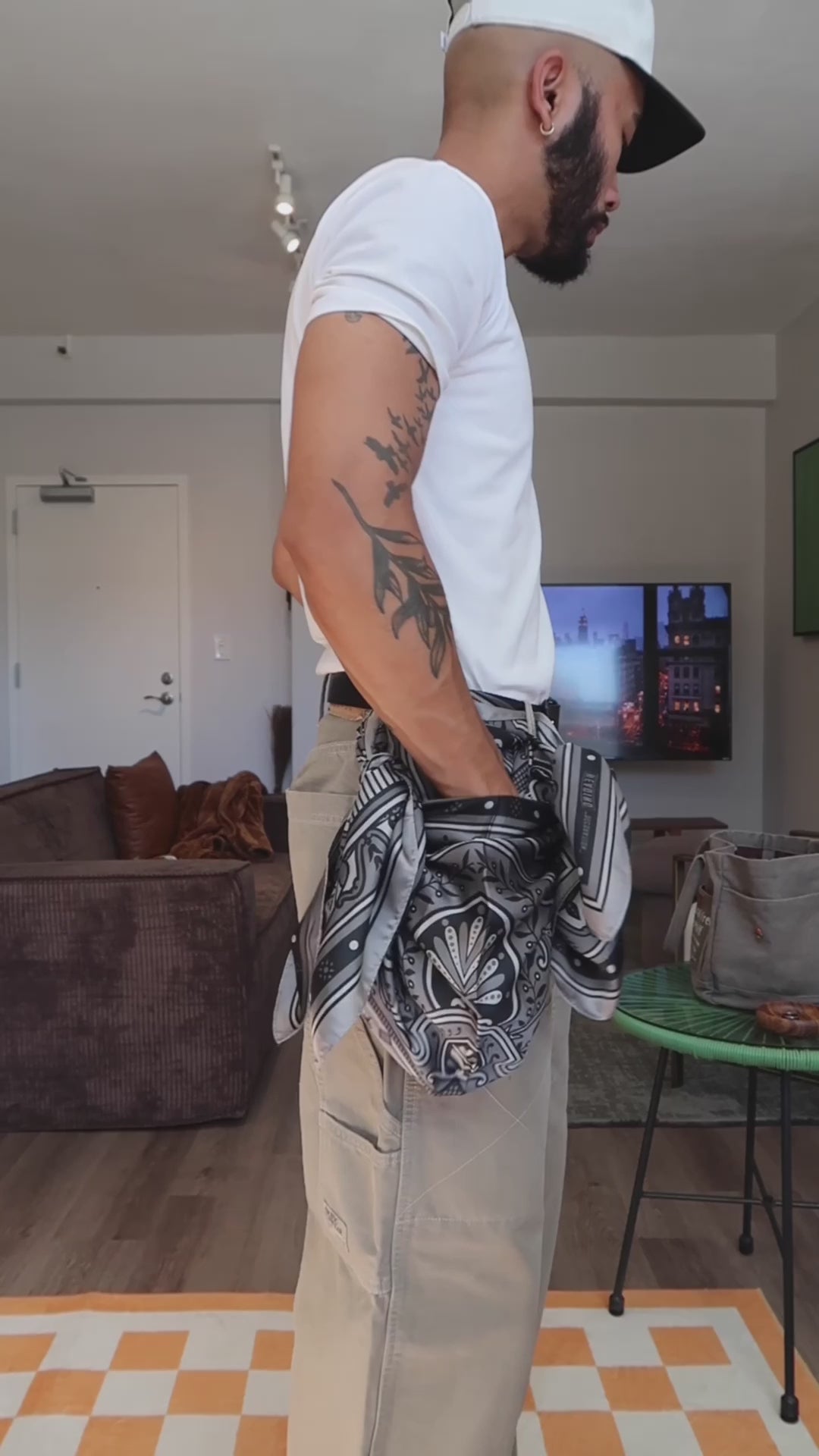 Decoration Silky Scarf