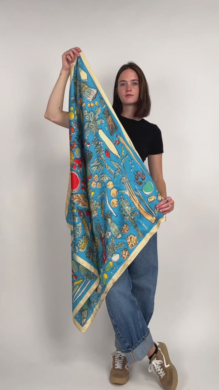 Veggies Silky Scarf