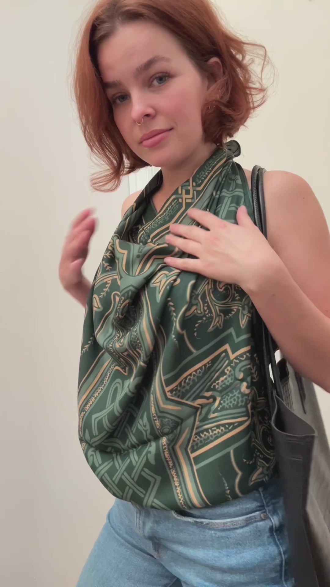 Celtique Silky Scarf – Heading Prints