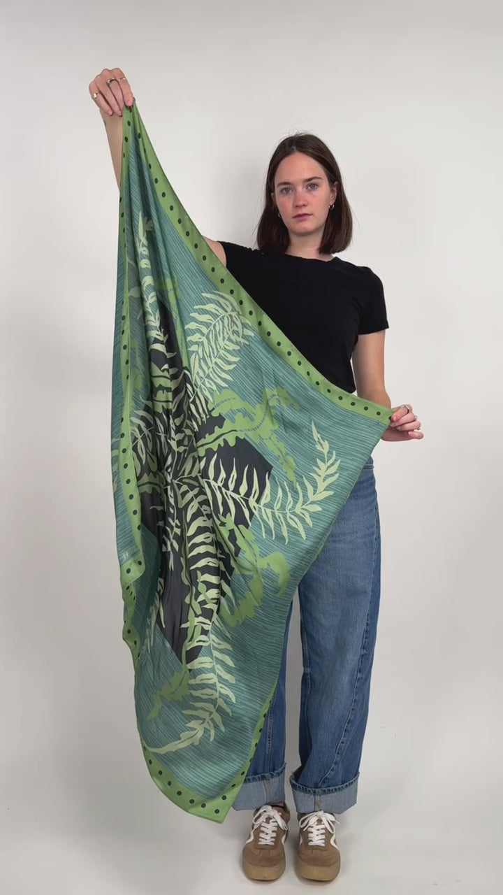 Choice Ferns Silky Scarf