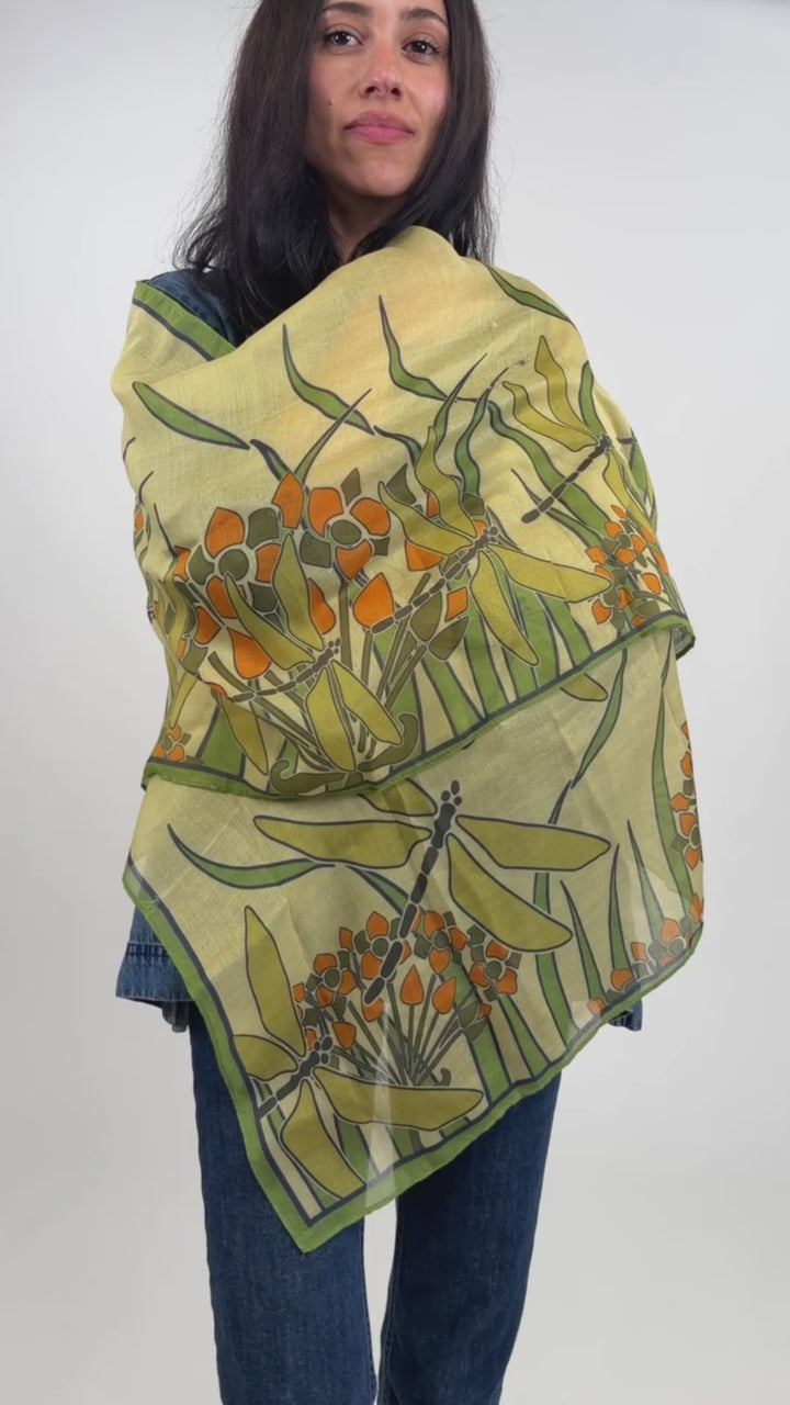 Dragonfly Scarf