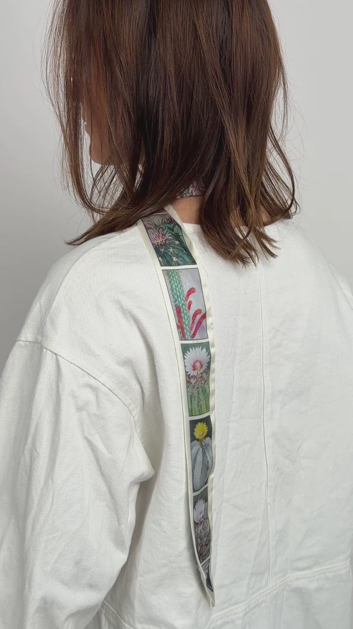 Prickly Skinny Scarf