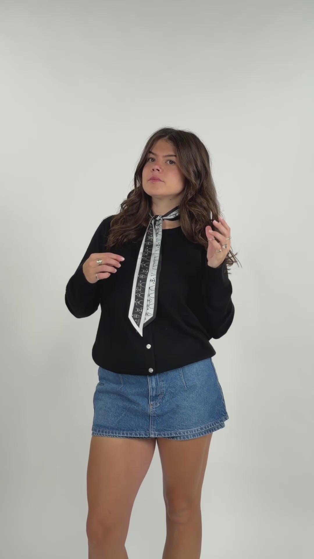 Last Dance Skinny Scarf