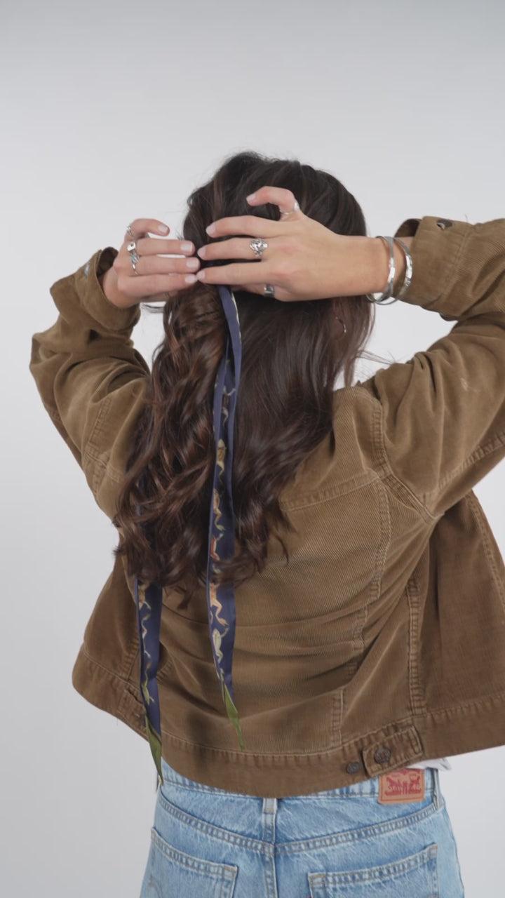 Dissection Skinny Scarf