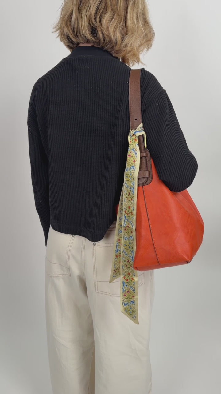 Tapestry Skinny Scarf