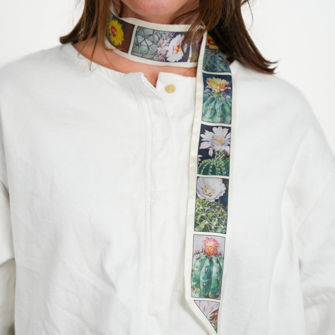 Prickly Skinny Scarf - Heading Prints