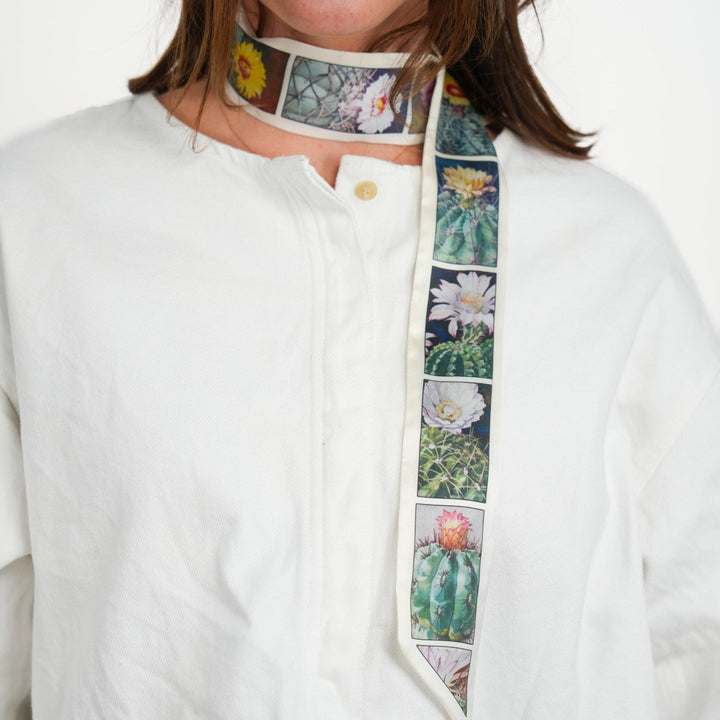 Prickly Skinny Scarf - Heading Prints