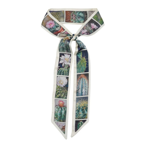 Prickly Skinny Scarf - Heading Prints