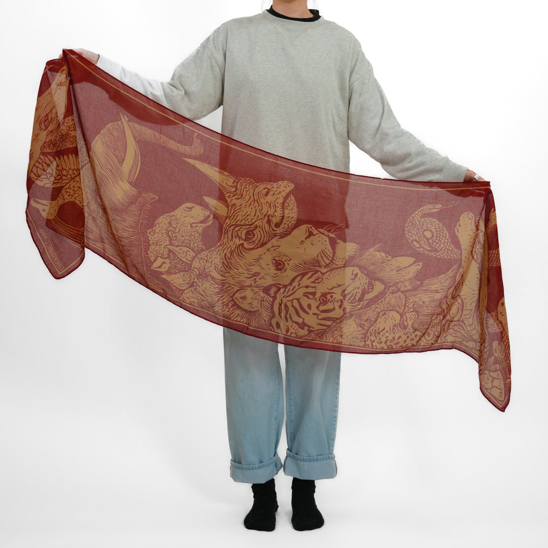Zoo All-Season Scarf