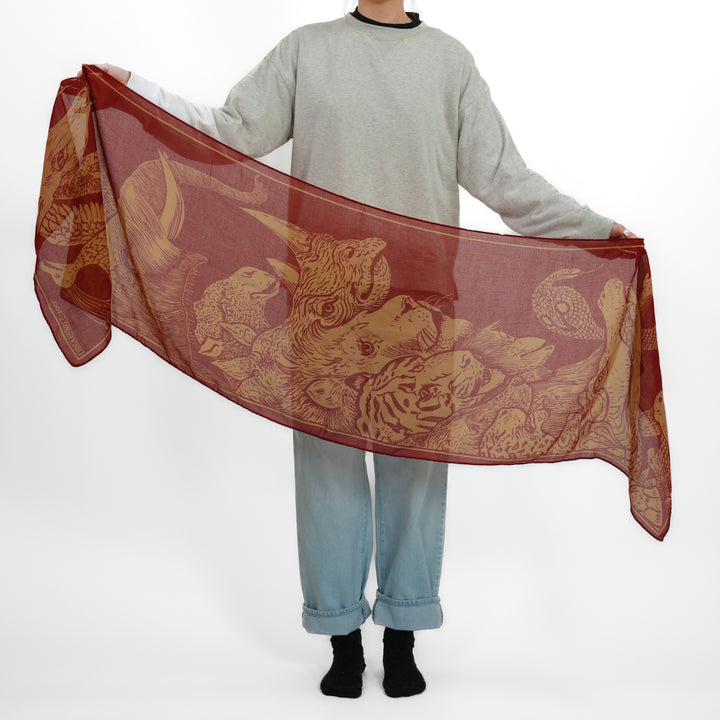 Zoo All-Season Scarf