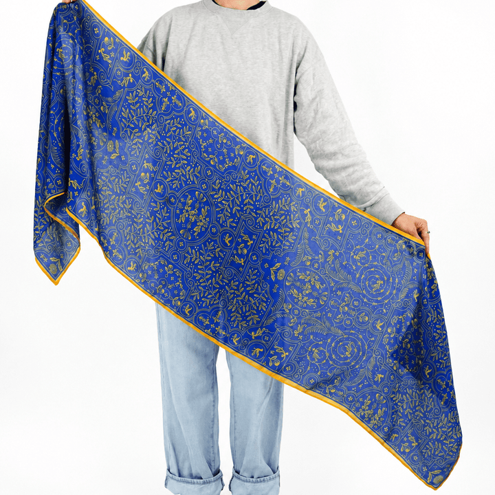 Scrawling All-Season Scarf - Heading Prints