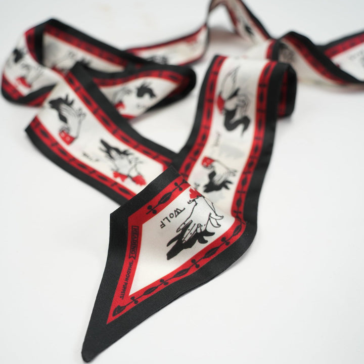 Shadow Puppets Skinny Scarf - Heading Prints
