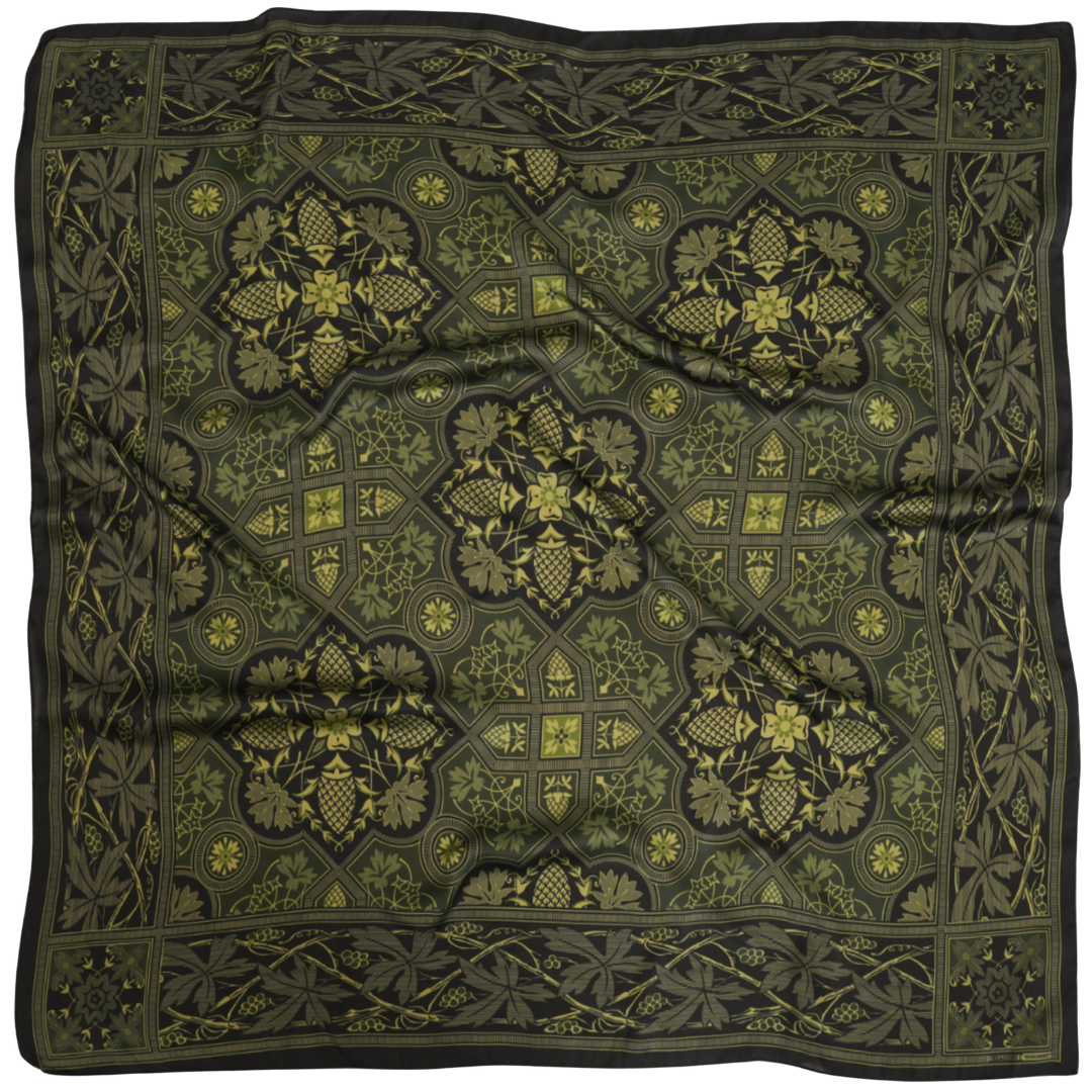 Shrubbery Silky Scarf