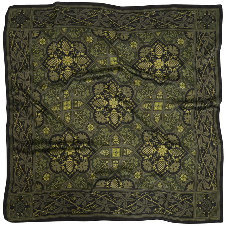 Shrubbery Silky Scarf