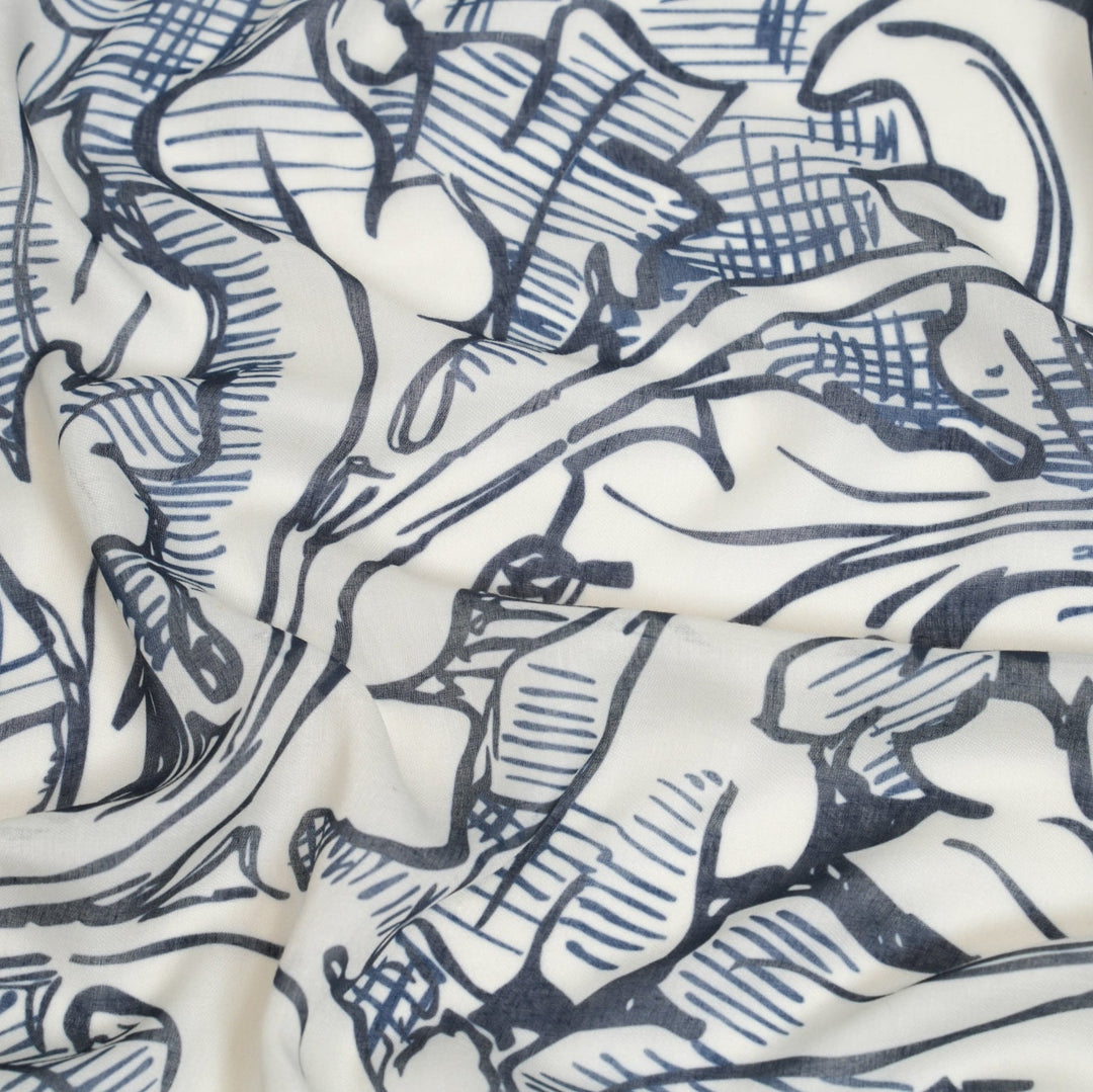 Sketch All - Season Scarf - Heading Prints