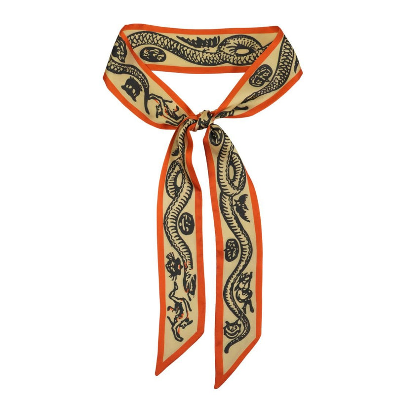 Spooky Skinny Scarf - Heading Prints
