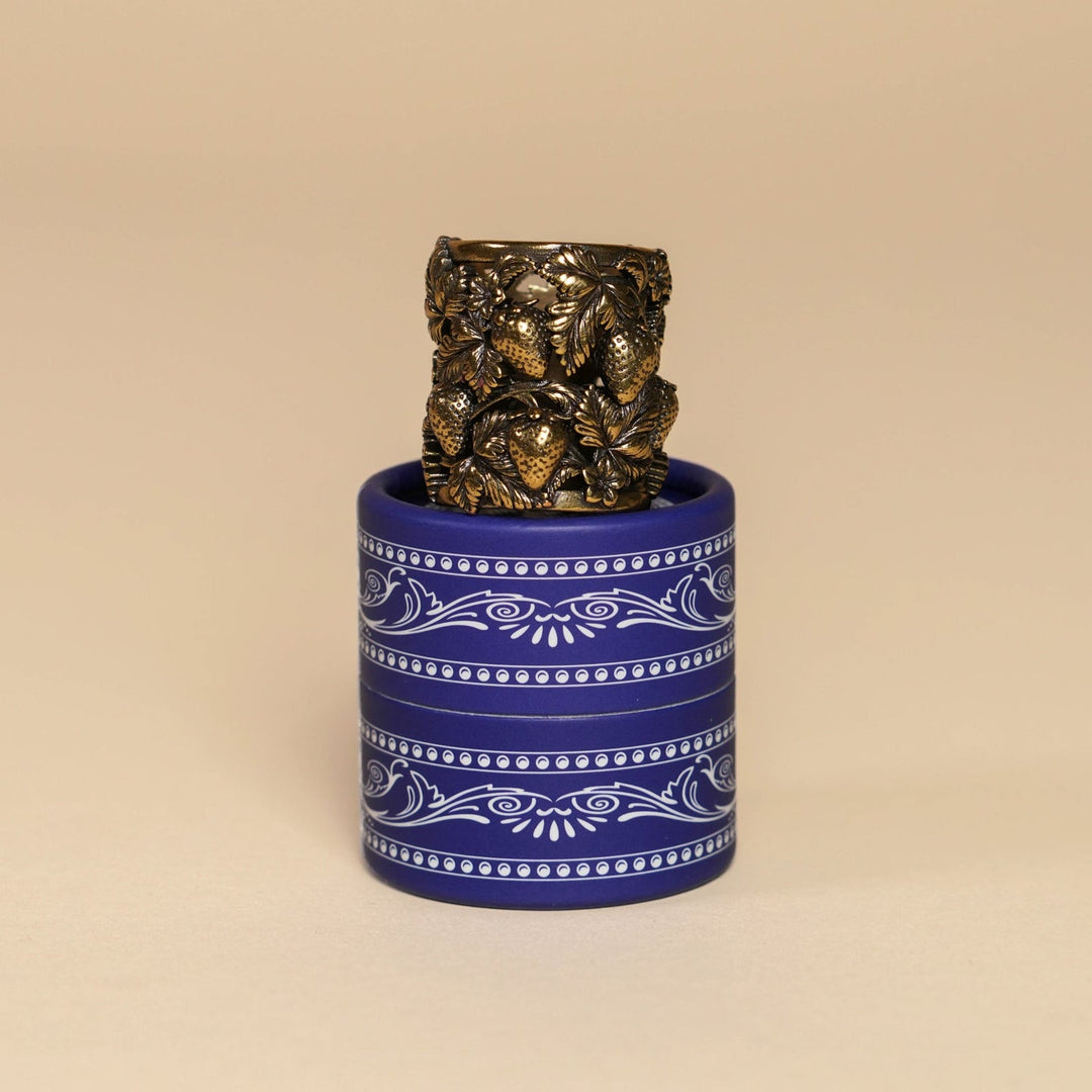 Strawberry Bandana Ring - Heading Prints