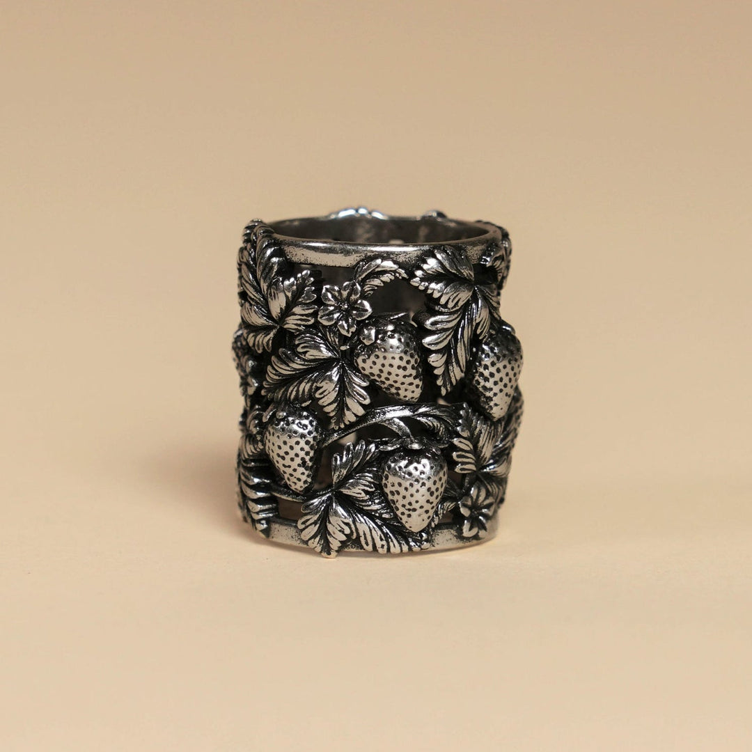 Strawberry Bandana Ring - Heading Prints