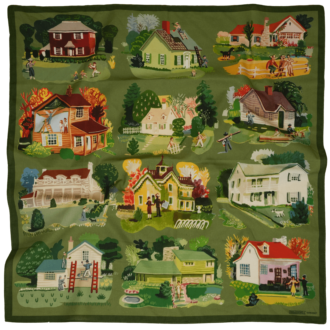 Suburbs Bandana - Heading Prints