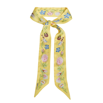 Sunbeam Skinny Scarf - Heading Prints