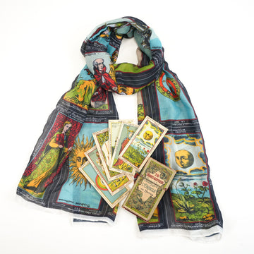 Tarot All-Season Scarf – Heading Prints