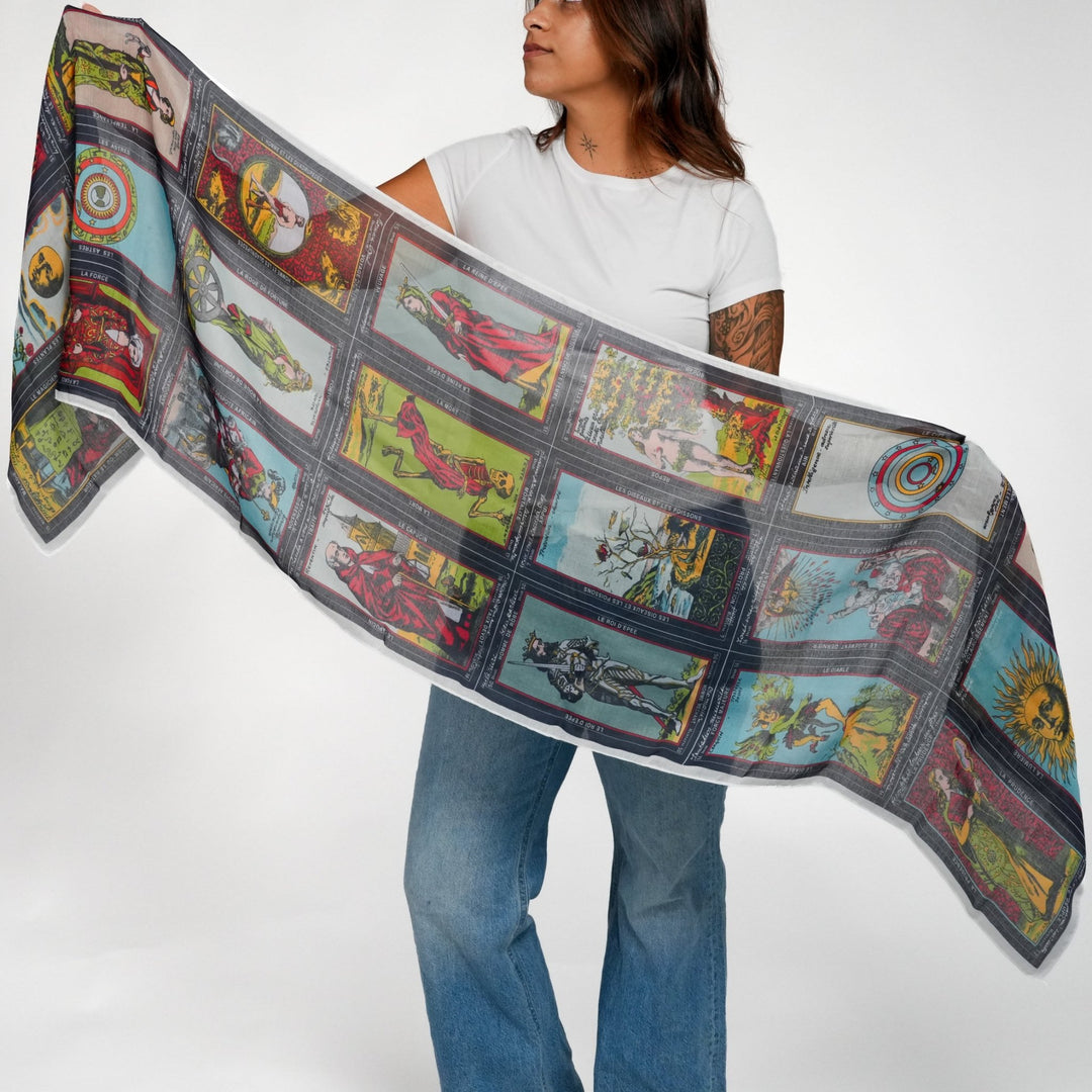 Tarot All-Season Scarf - Heading Prints