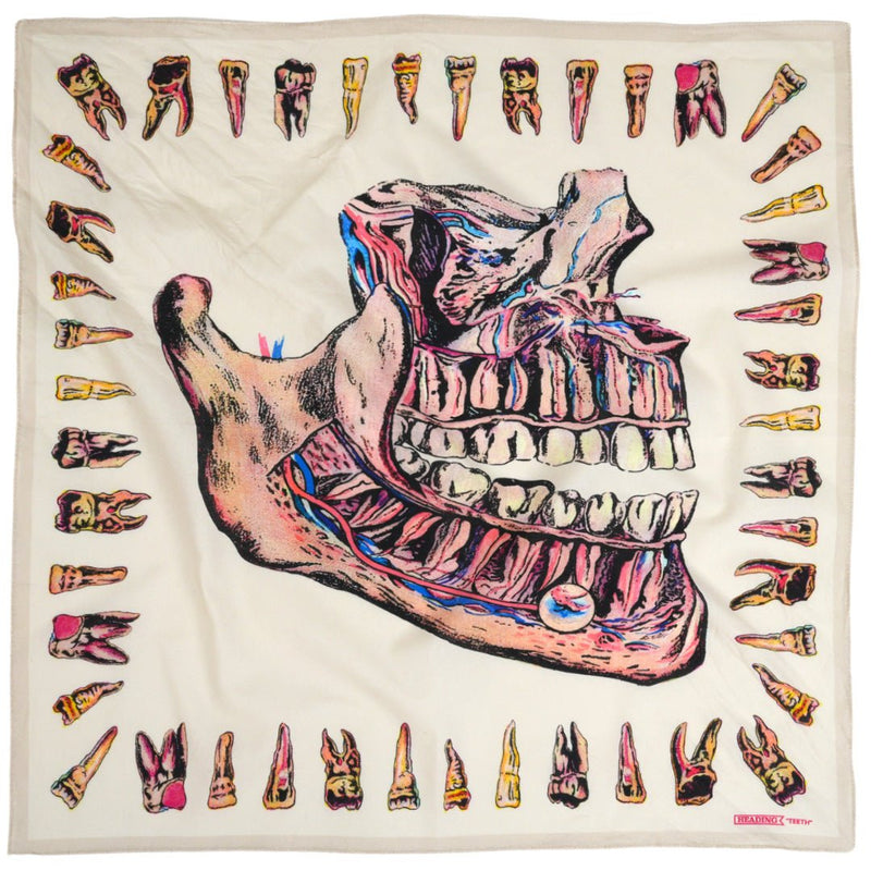 Teeth Bandana - Heading Prints