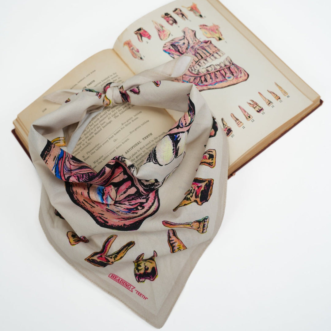 Teeth Bandana - Heading Prints