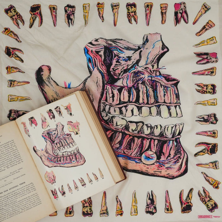 Teeth Bandana - Heading Prints