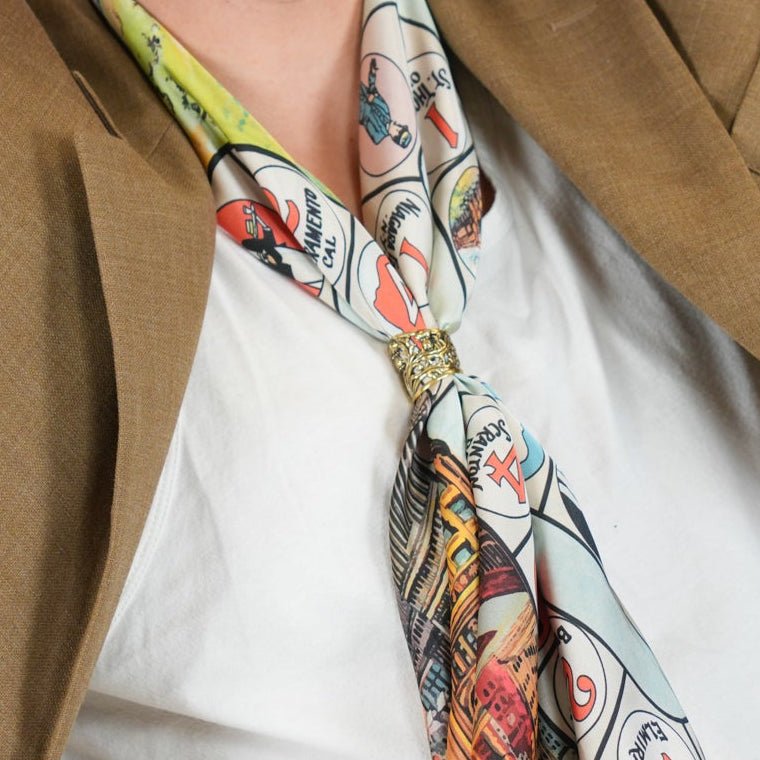 Thistle Bandana Ring - Heading Prints