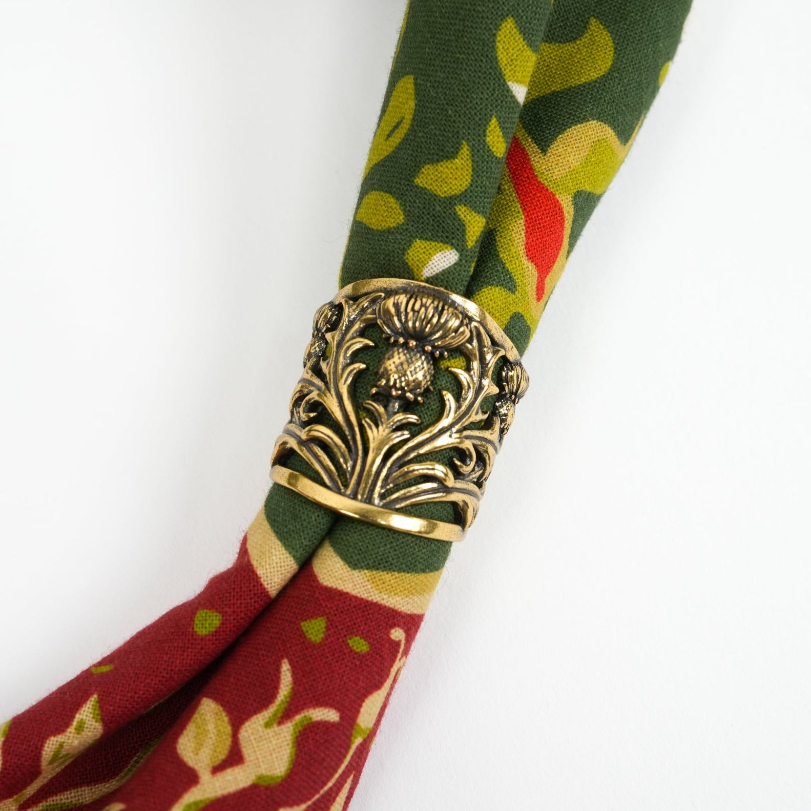 Thistle Bandana Ring - Heading Prints