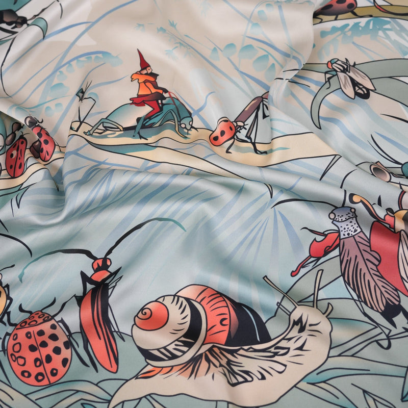 Tom Thumb Silky Scarf - Heading Prints