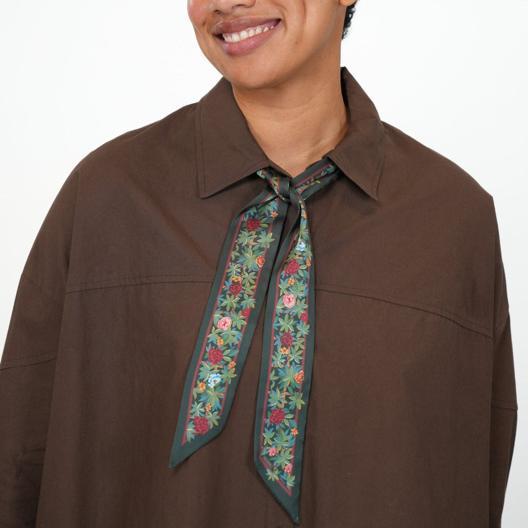 Trellis Skinny Scarf - Heading Prints