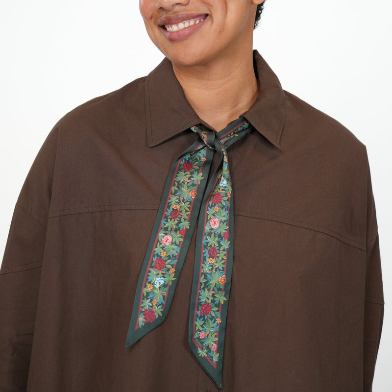 Trellis Skinny Scarf - Heading Prints