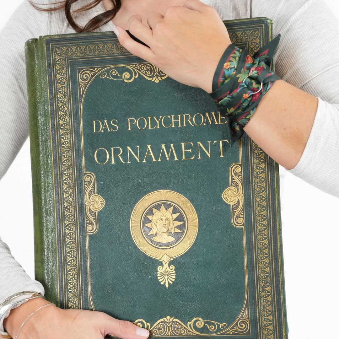 Trellis Skinny Scarf - Heading Prints