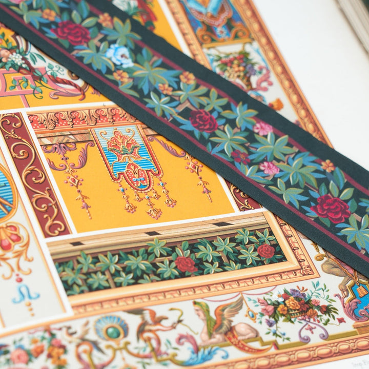 Trellis Skinny Scarf - Heading Prints